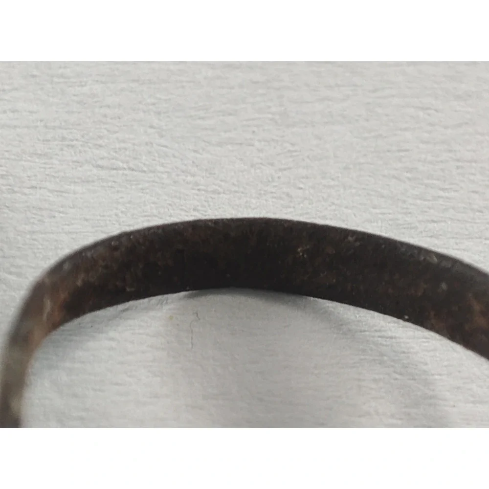 Antique Victorian Oval Spectacles Steel Wire Frame Saddle Bridge Civil War‎ Era